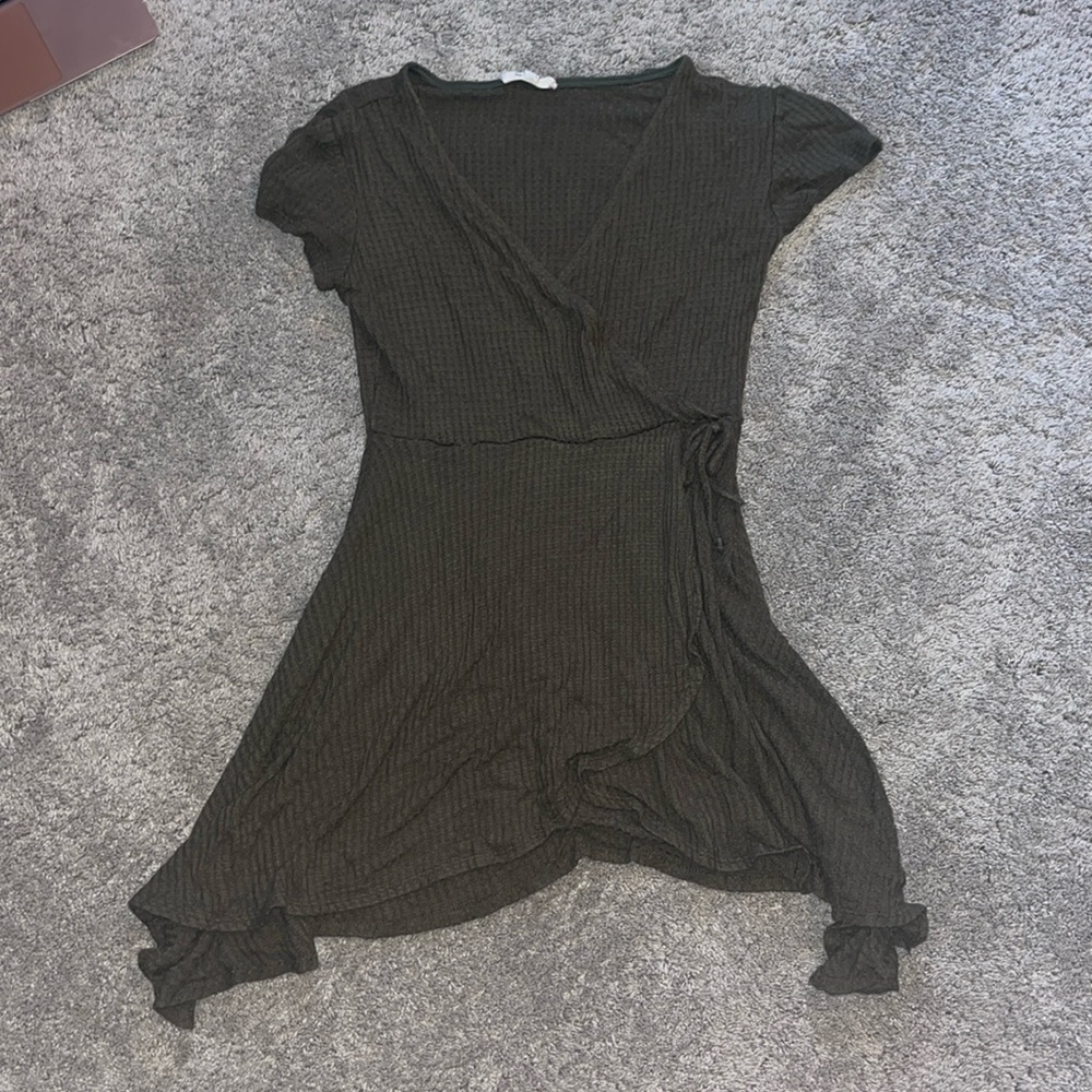 Green summer dress